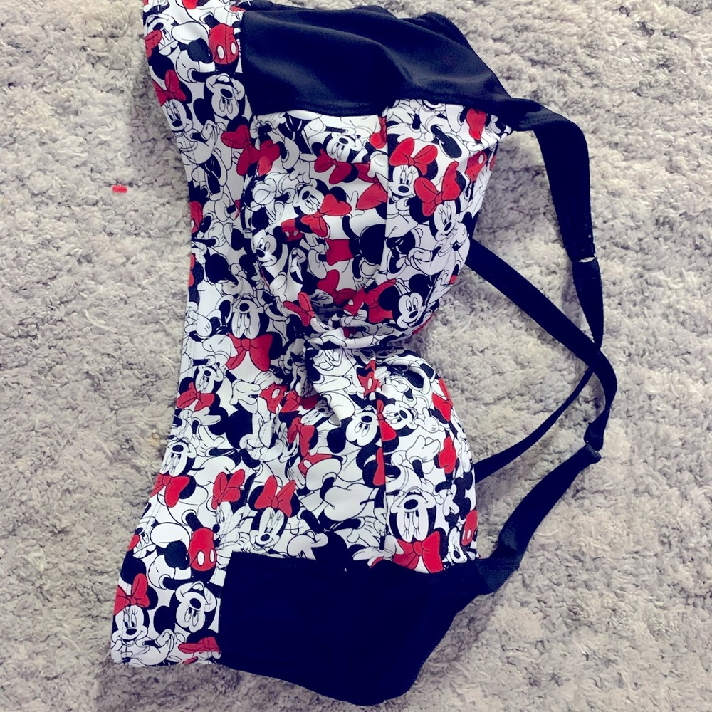 Torrid disney bathing suit top minnie